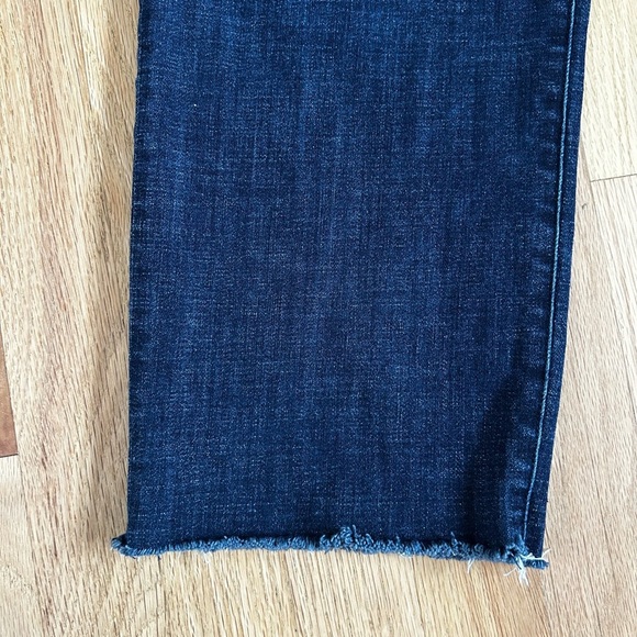 PISTOLA monroe cigarette crop high rise straight leg jeans dark wash size 32 - Picture 8 of 15